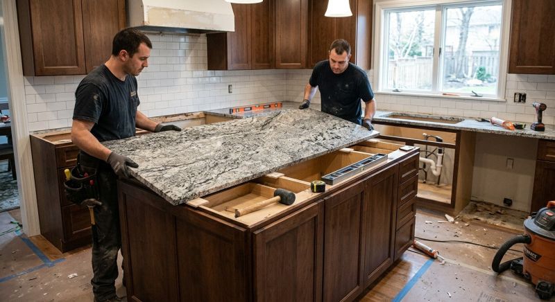 Granite Countertop Installation in Roseville, CA